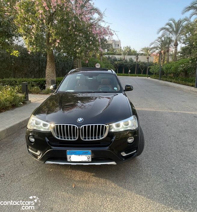 Bmw x3 2017 ,3,000 CC ,l بي ام دبليو مستعملة للبيع كونتكت كارز