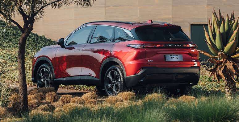 New BAIC X 55 2026